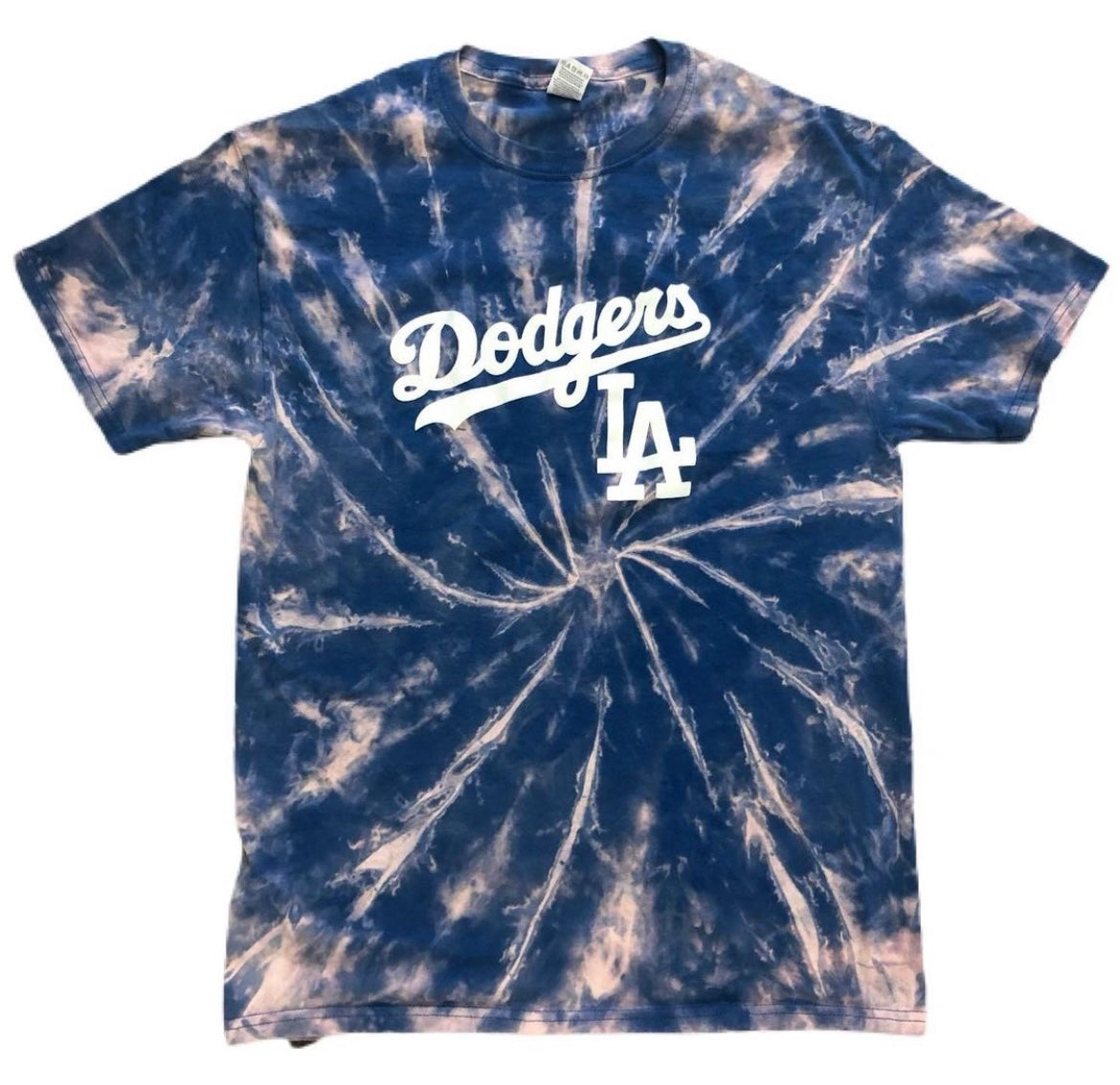 Los Angeles Dodgers Hardball Tie-Dye T-Shirt