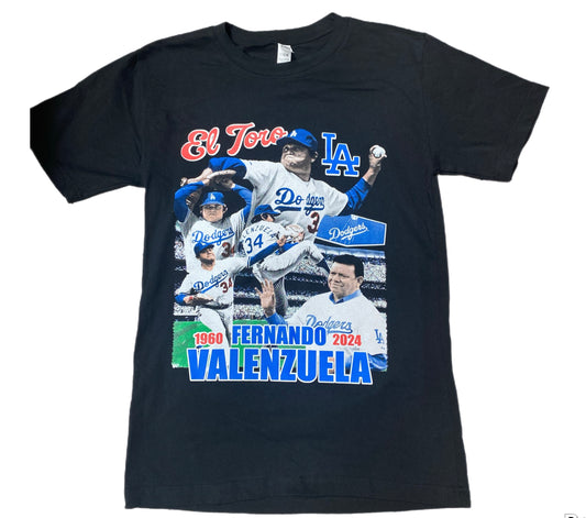 Valenzuela dodgers tee