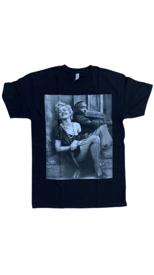 Marilyn Monroe and TupacT-Shirt