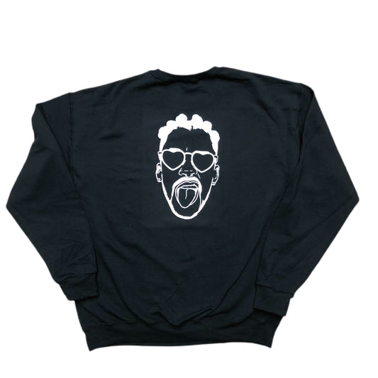 bad bunny black crewneck