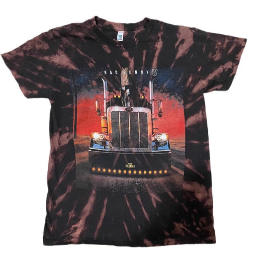 Bad Bunny Truck Tie Dye T-Shirt