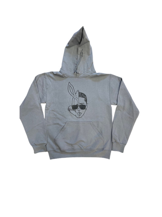 Bad Bunny Half Bunny Hoodie