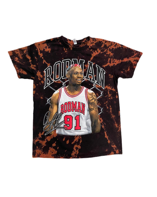 Dennis Rodman Tie Dye T-Shirt