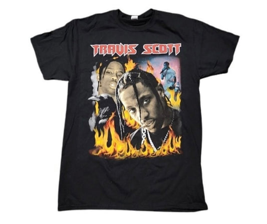 Travis Scott Flames T-Shirt